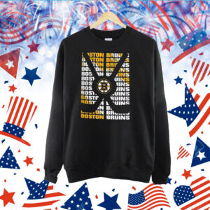 Boston Bruins Box Hoodie TShirt
