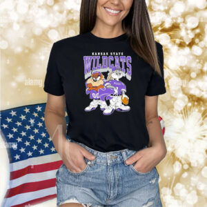 Bugs Bunny And Taz Kansas State Wildcats TShirt