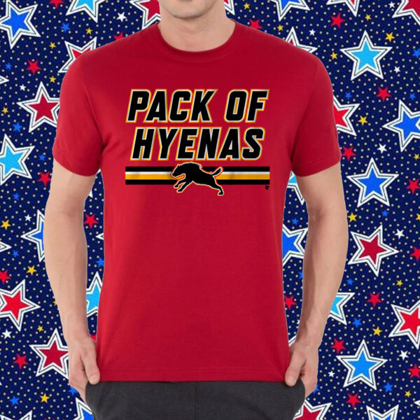 Calgary Hockey Pack of Hyenas Merch Tee Shirt