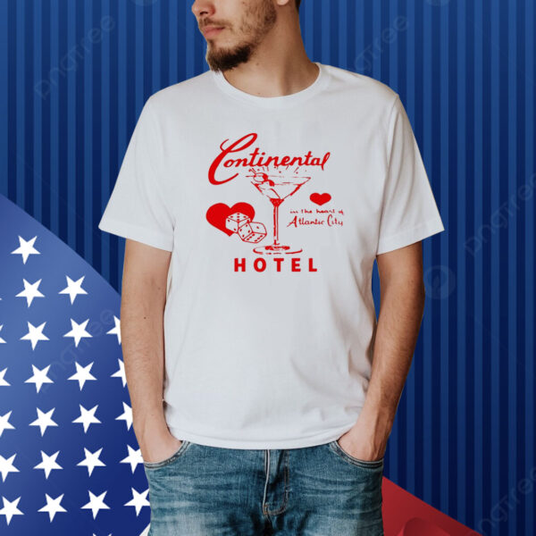 Continental In The Heart Of Atlantic City Hotel Shirt