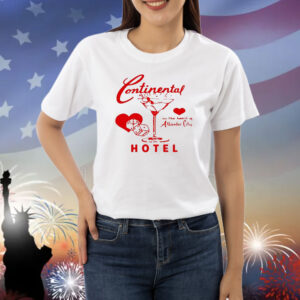 Continental In The Heart Of Atlantic City Hotel Shirts