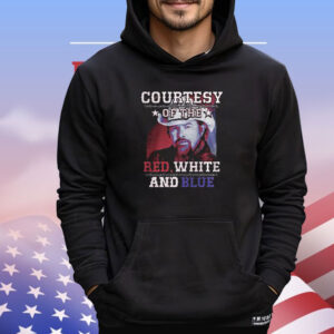 Courtesy Of The Red White And Blue Razor Wire Toby Keith Tribute Shirt
