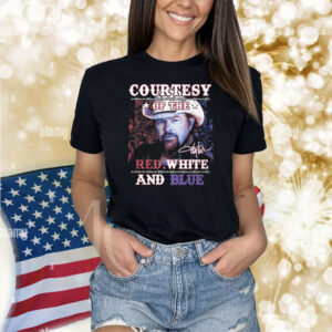 Courtesy Of The Red White And Blue Toby Keith Shirts