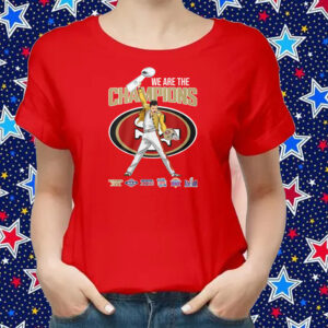Freddie Mercury 49ers We Are The Champions Shirts
