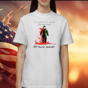 I Will No Longer Be Complicit In Genocide Free Palestine Rip Aaron Bushnell T-Shirt