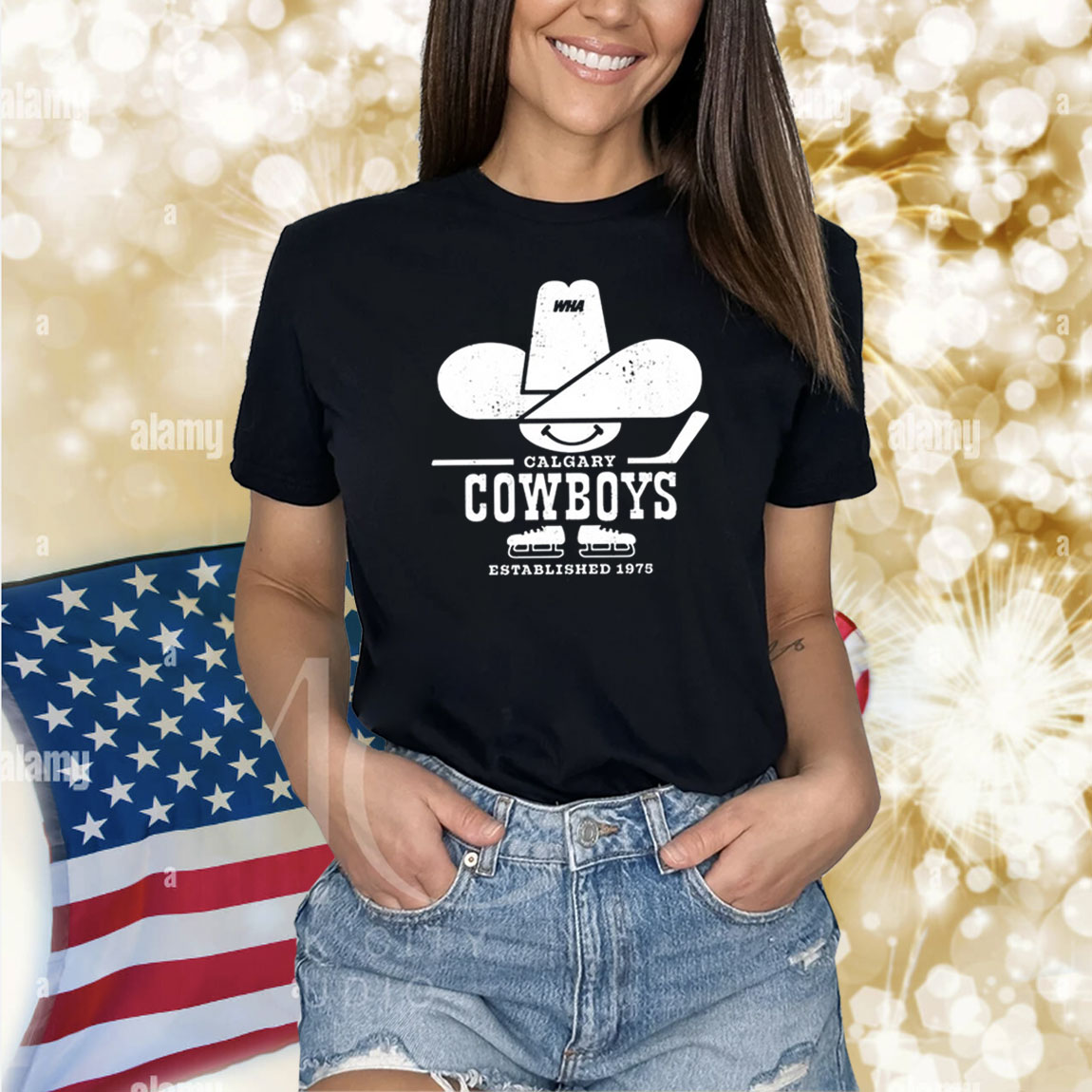 Jari The Hutt Calgary Cowboys Established 1975 TShirt