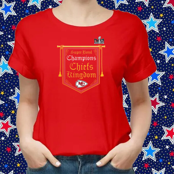 Kansas City Chiefs Kingdom Super Bowl Lviii Champions Hometown TShirt