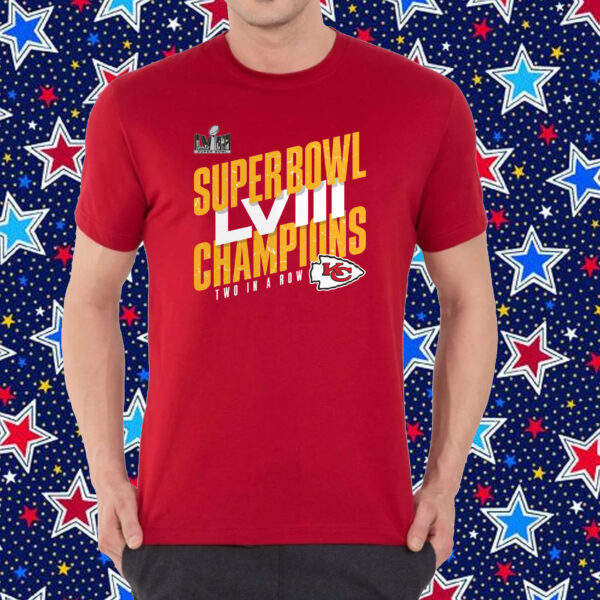 Kansas City Chiefs Super Bowl Lviii Champions Iconic Victory Shirt
