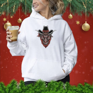 Old School Hats Bull Custom Printed Hoodie