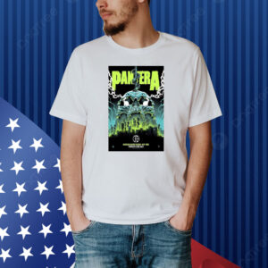 Pantera February 22, 2024 Madison Square Garden, New York City Poster Shirt