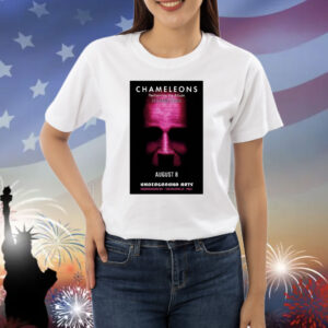 Poster The Chameleons Underground Arts Philadelphia August 8, 2024 Shirts