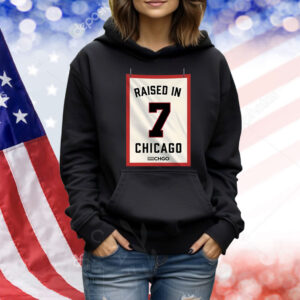 Raised In Chicago 7 TShirt