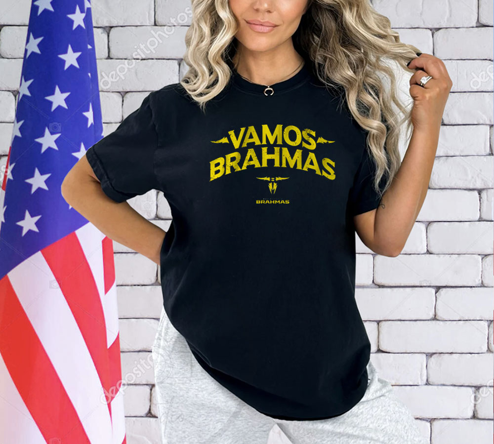 San Antonio Brahmas Ufl Vamos Brahmas Shirt