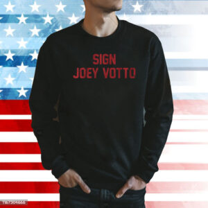 Sign Joey Votto Sweatshirt
