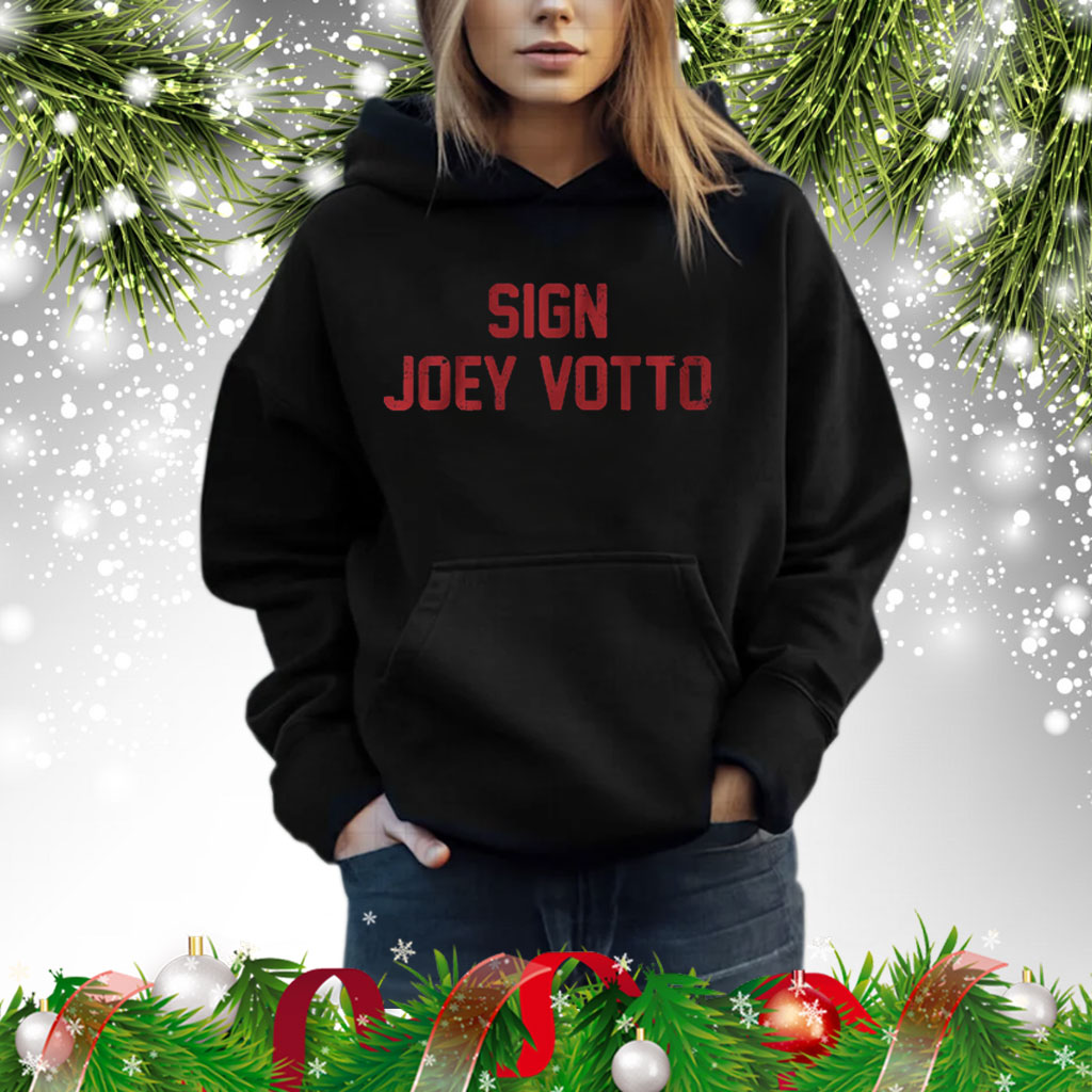 Sign Joey Votto Hoodie