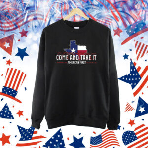 Texas Come And Take It American First Border Razor Wire TShirt