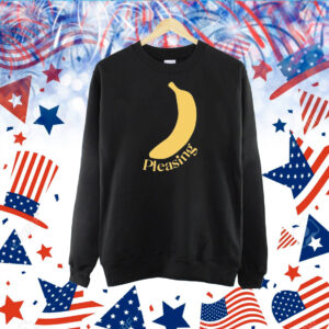 The Pleasing Banana In Blue Hoodie TShirt