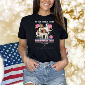 The Star-Spangled Banner Reba Mcentire 50 Years Ago Sang The National Anthem 1974 – 2024 Shirts