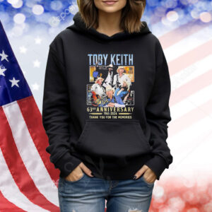 Toby Keith 63rd Anniversary 1961-2024 Thank You For The Memories TShirts