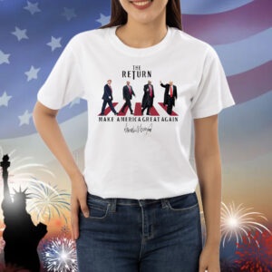 Trump The Return Make America Great Again Signature TShirt