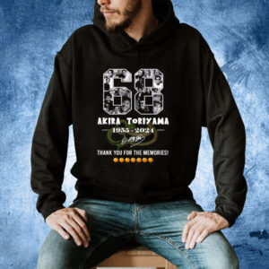RIP Akira Toriyama Dragon Ball, 40 Years 1984 – 2024 Thank You For The Memories Shirt