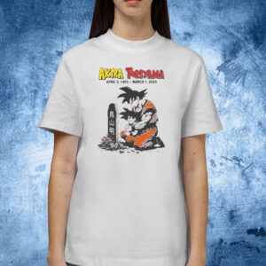 Rip Akira Toriyama Dragon Ball Shirt