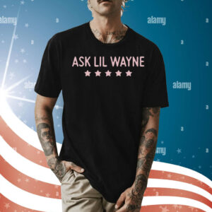 Camdabarb wearing ask Lil Wayne Shirt