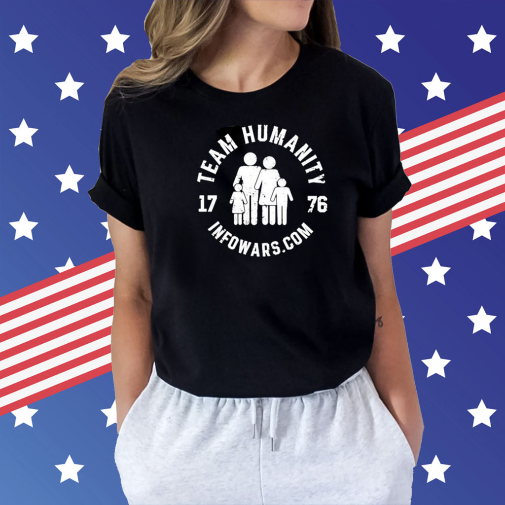 Damani Felder wearing team humanity 1776 infowarscom Shirt