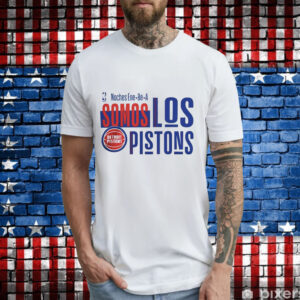 Detroit Pistons 2024 Noches Ene-Be-A Training Somos Los Pistons T-Shirt