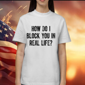 Fred Taylor wearing how do i block you in real life Shirt