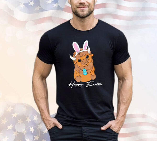 Happy Easter Buffalo Bunny Shirt