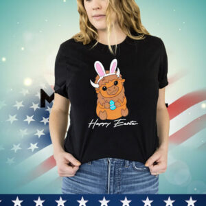 Happy Easter Buffalo Bunny Shirt