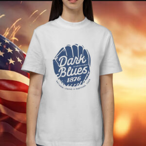 Hartford Dark Blues Connecticut Vintage Defunct Baseball Teams Shirt