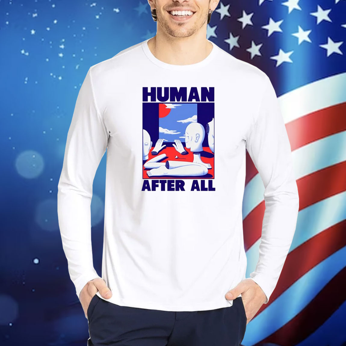 Human After All - Premium Box-Fit TShirts