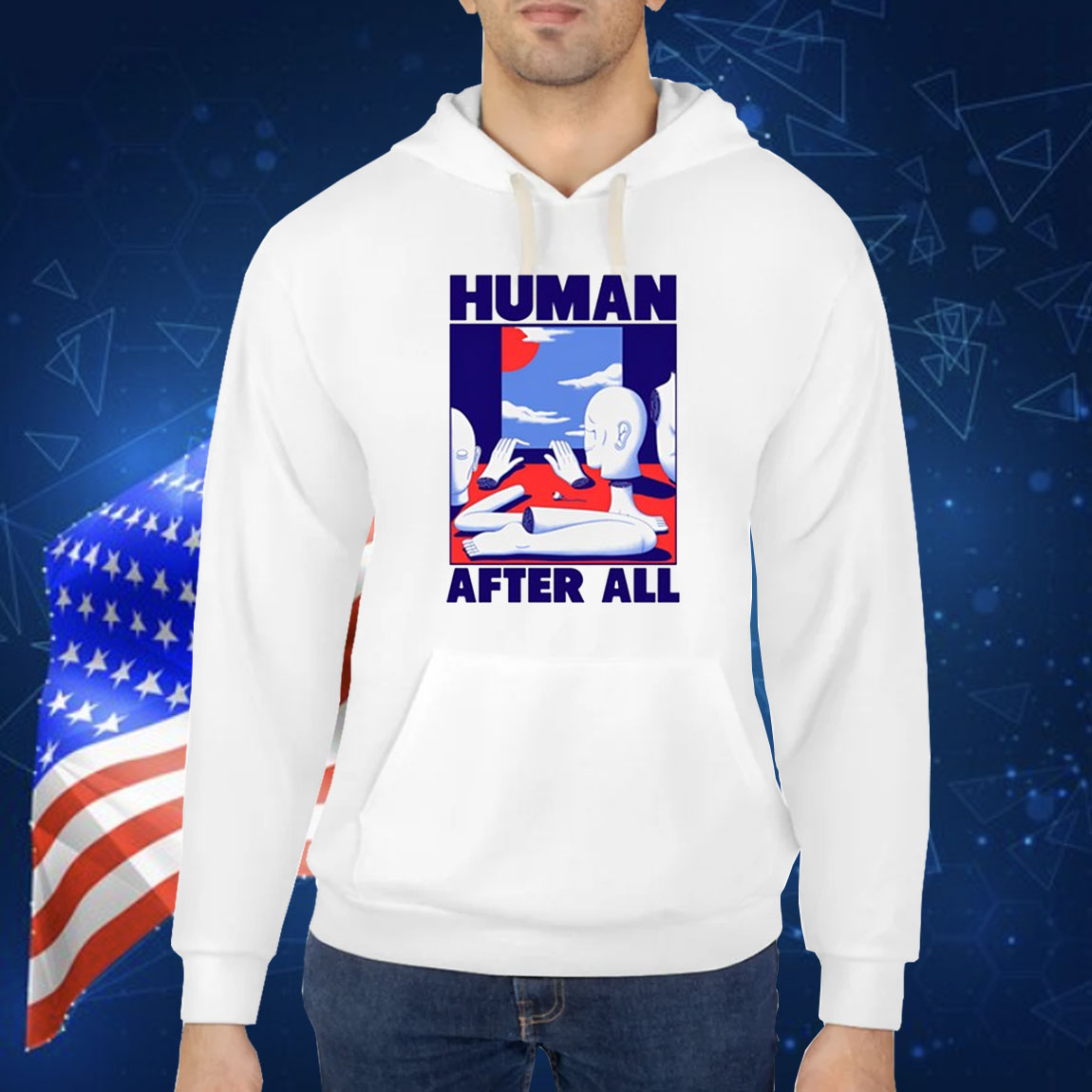 Human After All - Premium Box-Fit TShirt