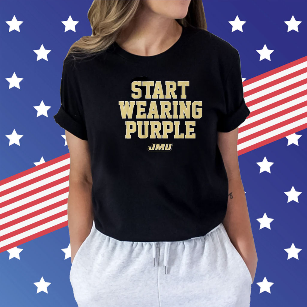 James Madison Dukes start wearing purple Shirt
