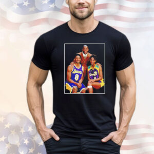 Kobe Bryant Magic Johnson and Lisa Leslie shirt
