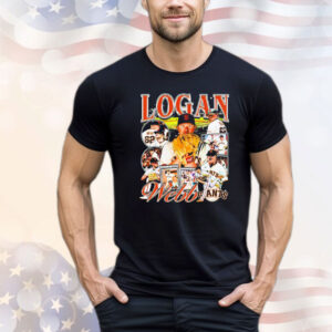 Logan Webb San Francisco Giants baseball retro shirt