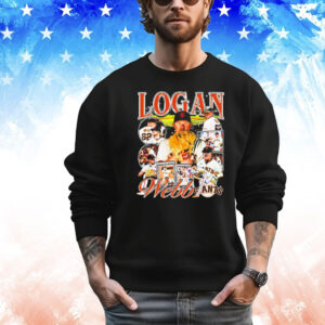 Logan Webb San Francisco Giants baseball retro shirt