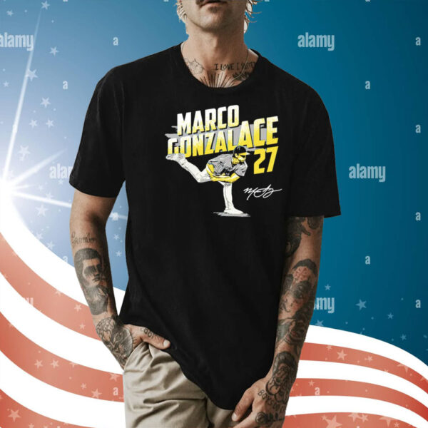 Marco Gonzalace Gonzales Pittsburgh Pirates signature Shirt