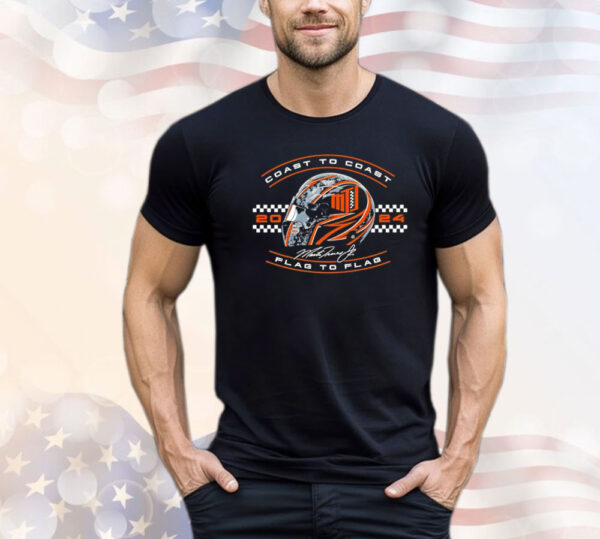 Martin Truex Jr coast to coast flag to flag 2024 Shirt