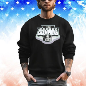 Michigan State Spartans 2024 Big Ten Men’s Ice Hockey Regular Season Champions Shirt