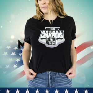 Michigan State Spartans 2024 Big Ten Men’s Ice Hockey Regular Season Champions Shirt