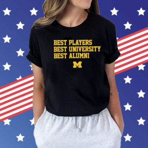 Michigan best players university alumni Shirt