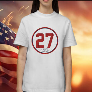 Mike Trout Los Angeles Angels number circle Shirt
