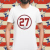 Mike Trout Los Angeles Angels number circle Shirt