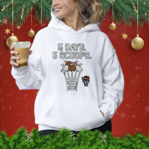 NC State Wolfpack 5 days 5 scoops Shirt
