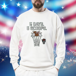NC State Wolfpack 5 days 5 scoops Shirt