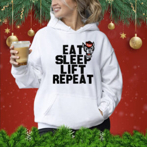 NC State Wolfpack eat sleep lift repeat Shirt