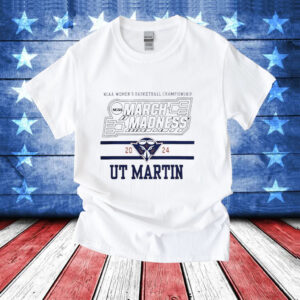 Ncaa Women’s Basketball 2024 UT Martin To Host March Madness Champions Logo T-Shirt